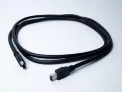 未使用 2m 極太 IEEE1394ケーブル 6ピン FireWire 400