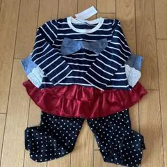 新品 西松屋 長袖Tシャツ スパッツ2点セット95