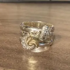 フォリフォリ スター ムーン ハート モチーフ ボリューム リングのサムネイル