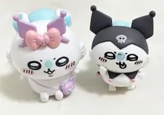ちいかわ　サンリオ　なりきりフィギュア　シークレットマスコット　モモンガ　クロミ