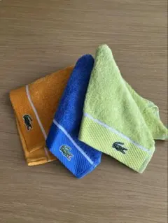 ラコステ　ミニタオル3枚セット