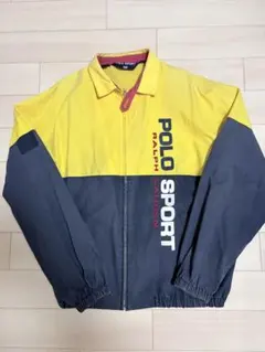 POLO SPORT ナイロンジャケット イエロー/ネイビー