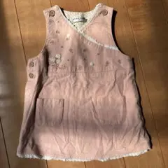 ブランシェス 80cm ワンピース ジャンパースカート ベビーワンピース