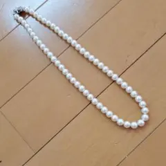 パールネックレス 8mm玉   H