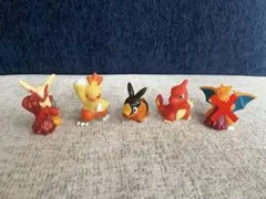 【即購入可】ポケモンキッズ ほのおポケモン フィギュアセット 4体