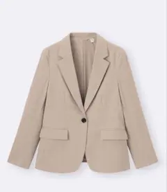 GU ウォッシャブルテーラードジャケット XL