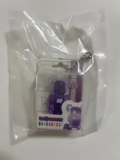 ベアブリックガチャ　パープル