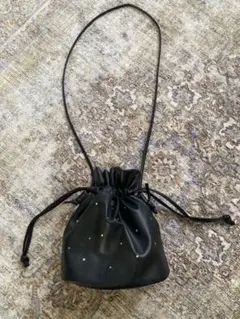 巾着ショルダーバッグ