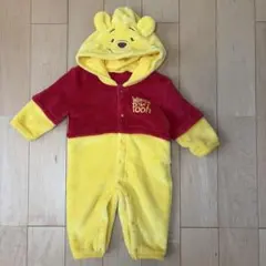くまのプーさん フリースロンパース 50-70