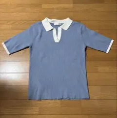 バイカラー ニット