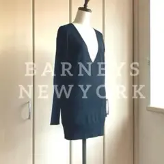 BARNEYS NEWYORK ハイゲージ ウールニットトップス F