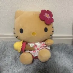 キティ 日焼け ぬいぐるみ グアム
