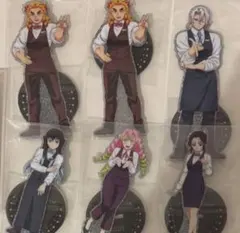 鬼滅の刃 モクテル　両面アクリルスタンド 煉獄　蜜璃　無一郎　宇髄　しのぶ　６点