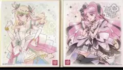 プリキュア色紙ART 7　キュアズキューン　キュアキッス　レア色紙