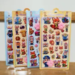 E-L　肉球シール　おしりシール　おしりプニプニ　マシュマロシール　ズートピア2