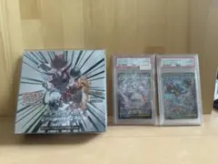 PSA10 メガサーナイトex・メガルカリオex SAR絶版ダークオーダーBox
