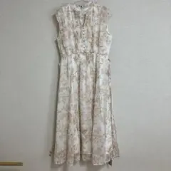 タグ付き　トッコ　ロングワンピース　フレア　M 花柄