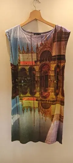 agnes b.アニエスベー ノースリーブ チュニック ワンピース サイズ2