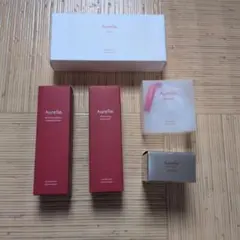 Aurelie 洗顔料、メイク落とし、ナイトクリーム、泡立てネット、コットン