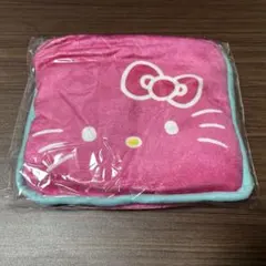 サーティワン　ハローキティ　収納ポケット付きブランケット