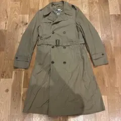 80s USMC 米軍 ベージュ ミリタリートレンチコート　実物のサムネイル