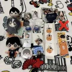 ハイキュー‼︎　影山飛雄　てのりんず　マスコット　アクリルキーチェーン　まとめ売り