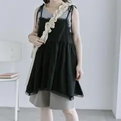 ehkasopo 前後2WAYイレヘムキャミチュニック