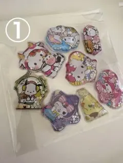 可愛い♡ サンリオ ビック ウォーターシール 3D おすそわけ 8枚