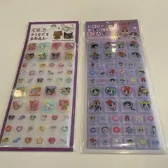 サンリオ・パワーパフガールズ タイルシール2枚セット