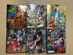 スーパードラゴンボールヒーローズ　未使用公式バインダー6冊　リフィル付き