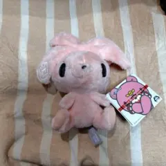 ラウンドワン 汎用うさぎ ぬいぐるみマスコット ベージュカラー - メルカリ