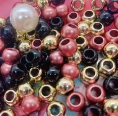 99+1個 ¥650 ❤️ パラコードビーズ まとめ売り 大穴ビーズ①