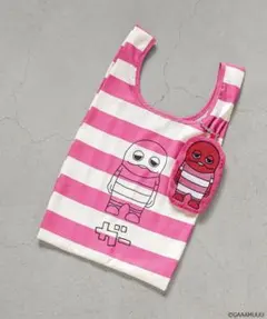 【ガチャピン・ムック/ガーとムー】ポーチ付きエコBAG