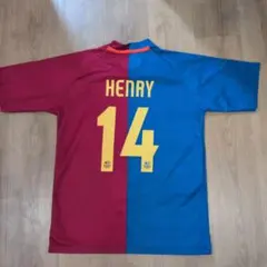 00s FC Barcelona HENRY 14 ヴィンテージゲームシャツ 00s FC Barcelona HENRY 14 ヴィンテージゲームシャツ - メルカリ