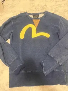 美品』【EVISU】両V カモメプリント長袖スウェット 38 - メルカリ
