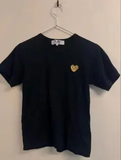 PLAY COMME des GARÇONS ハートロゴ 半袖Tシャツ ブラック
