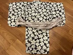 ペアマノン　ワンピースにもなるセパレート浴衣　100センチ