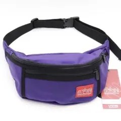 新品 マンハッタンポーテージ ボディバッグ ウエストポーチ バッグ パープル 黒