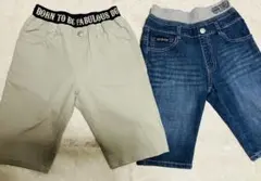 ♦︎MILD CLUB♦︎ ハーフパンツ2枚組140