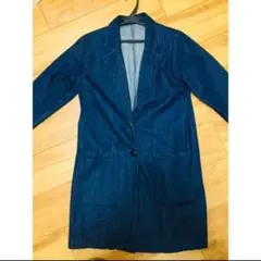 値下げ‼️デニムジャケットコート フリーサイズ
