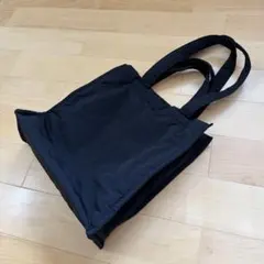 しまむら　シンプル ブラック トートバッグのサムネイル