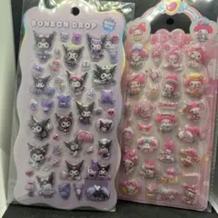 エアーシール セット ボンボンドロップシール マイメロ　クロミ