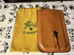 IL BISONTE レザーキーケース ブラウン