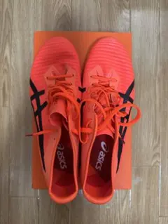 asics TOKYO 陸上競技用スパイク オレンジ