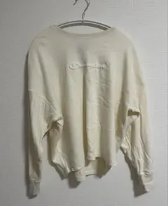 Champion クリーム色 トレーナー