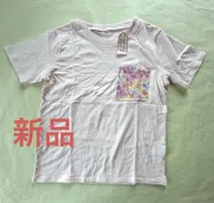 新品　tutu anna 花柄ポケット付き 半袖Tシャツ ルームウェアのサムネイル