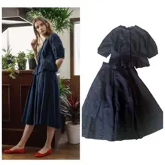 Menton Denim Shirt Dress - メルカリ