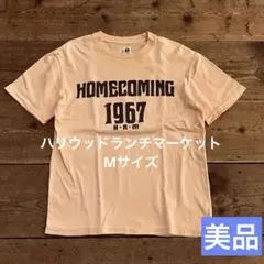 ★美品 ハリウッドランチマーケット Tシャツ Mサイズ ピンク ハリラン