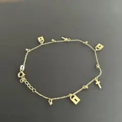 刻印585 k14 14金LOVEモチーフ ネックレス - メルカリ
