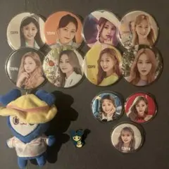 ［値下げ］twice ツウィ Tzuyu まとめ　缶バッジ　ツブリーぬいぐるみ